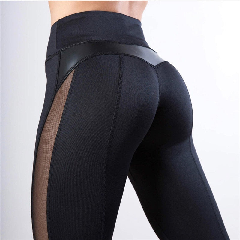 women's sports leggings with push-up effect