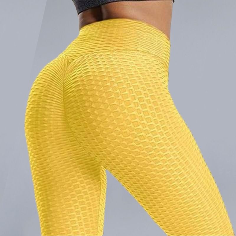 women's sports leggings with push-up effect